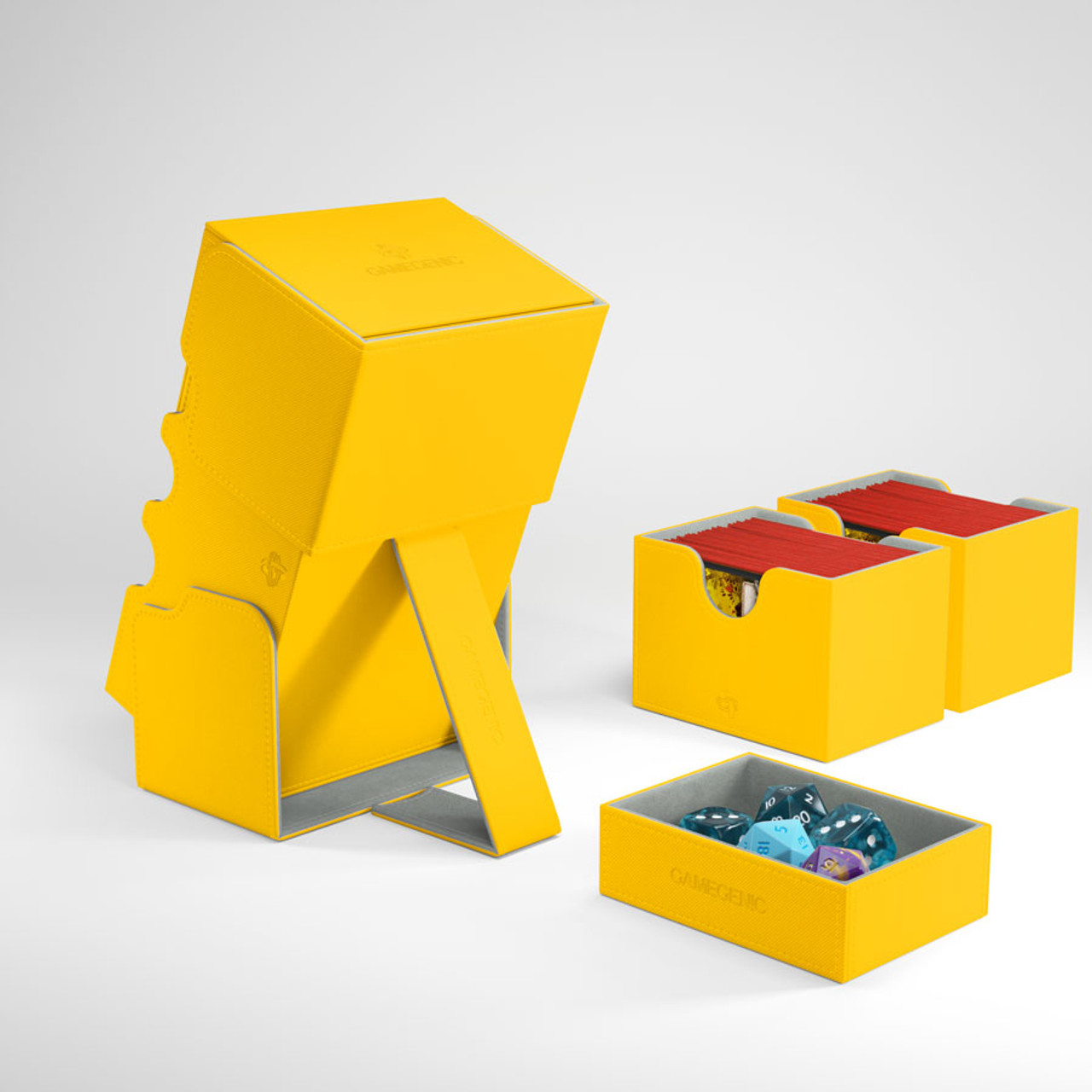 GameGenic Deck Box: Stronghold 200+ Convertible (Yellow)