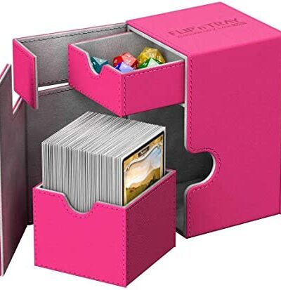 UG - Deck Case: Flip'n'Tray 100+ Standard Size XenoSkin - Pink
