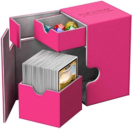 UG - Deck Case: Flip'n'Tray 100+ Standard Size XenoSkin - Pink