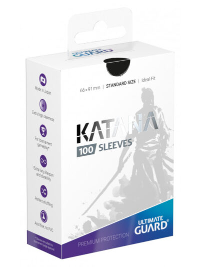 UG - Katana - Standard Sleeve - Black 100ct