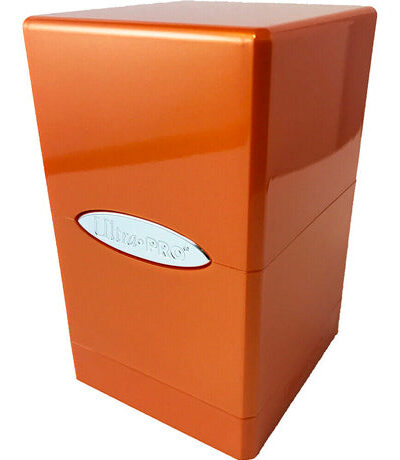 Ultra Pro Deckbox Satin Tower Hi-Gloss Pumpkin