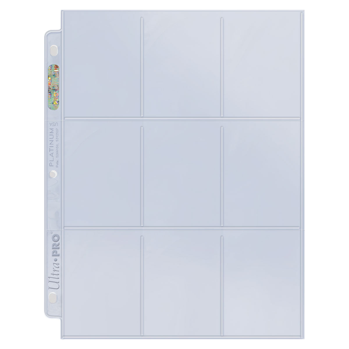 UP - Ultra Pro Silver Series 9- Pocket Pages x 1und