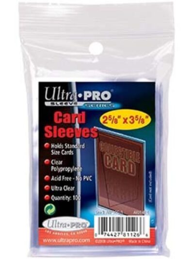 UP - Card Sleeves: 2-1/2" X 3-1/2" Penny ( 100)
