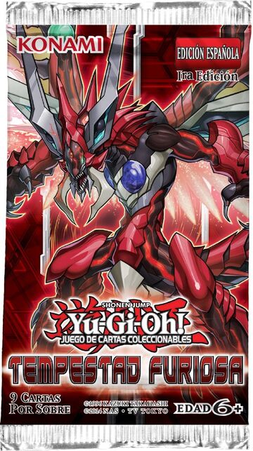 YGO - Yu-Gi-Oh! TCG "Raging Tempest" (Tempestad Furiosa) Booster Pack - ES