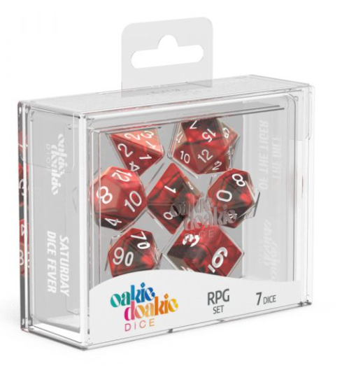 7-Die Set Gemidice: Vampire