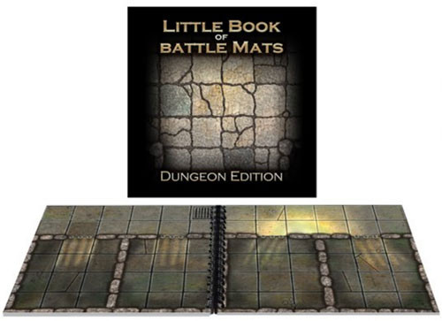 Battle Mat: Little Book of Battle Mats Dungeon Ed