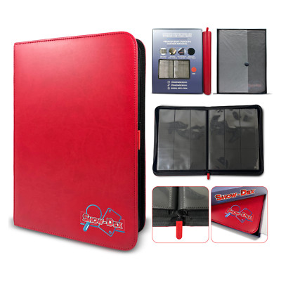 Binder Dex Zipper 9 - Rojo