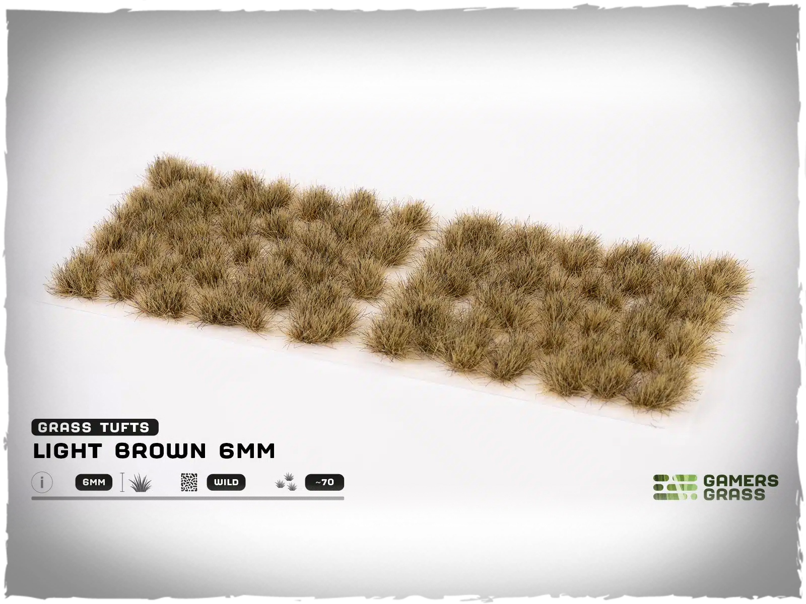 GG - Scenery: Wild Tuft - Light Brown, Large (6 mm. / 0,24 in.)