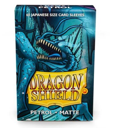Dragon Shield: Japanese Sleeves Matte - Petrol 60ct