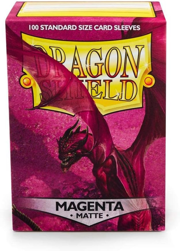 Dragon Shield Standard Sleeves Matte - Magenta 100ct