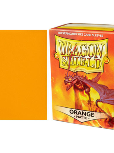 Dragon Shield Standard Sleeves - Orange 100ct