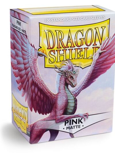 Dragon Shield Standard Sleeves Matte - Pink 100ct