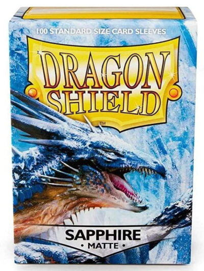 Dragon Shield Standard Sleeves Matte - Sapphire 100ct