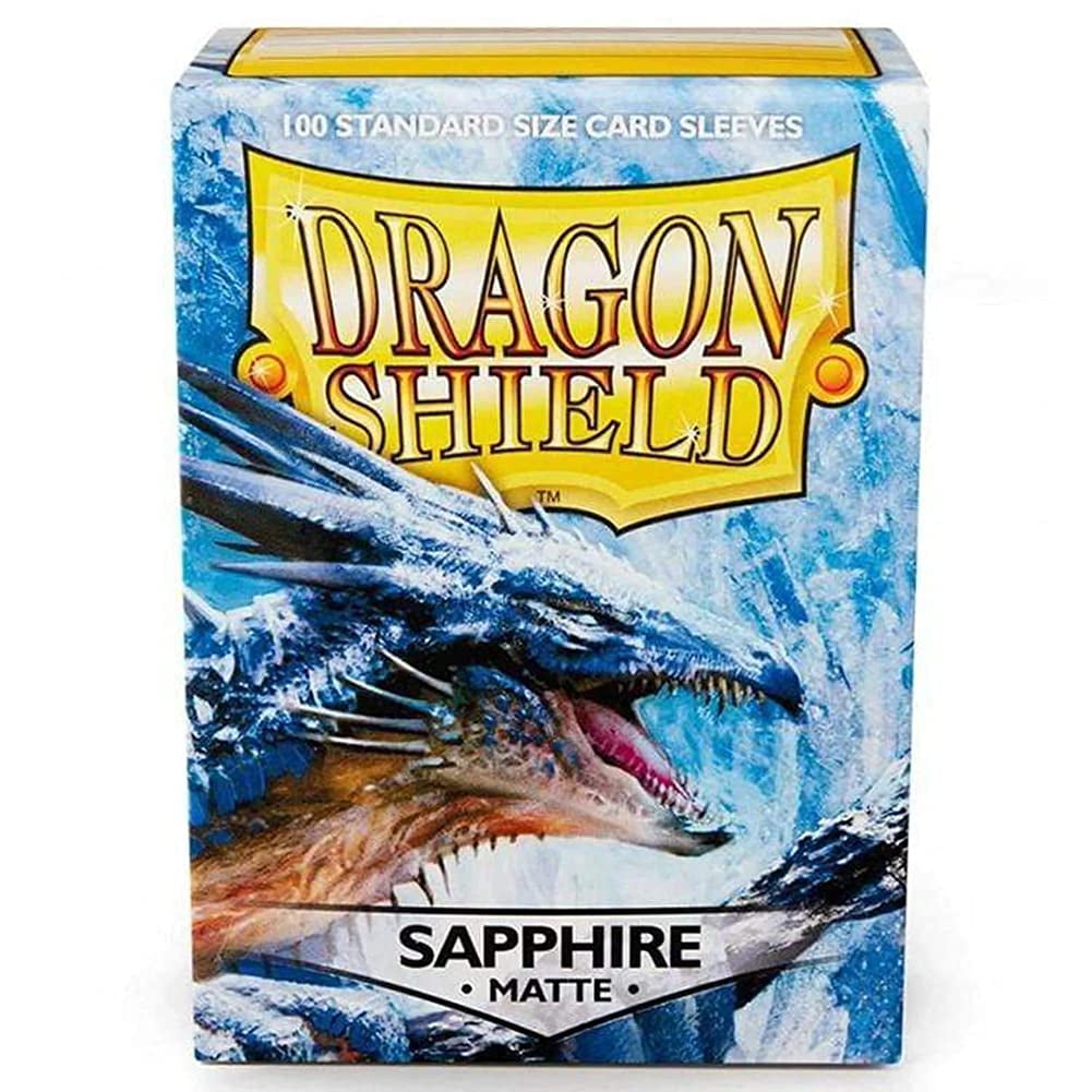 Dragon Shield Standard Sleeves Matte - Sapphire 100ct