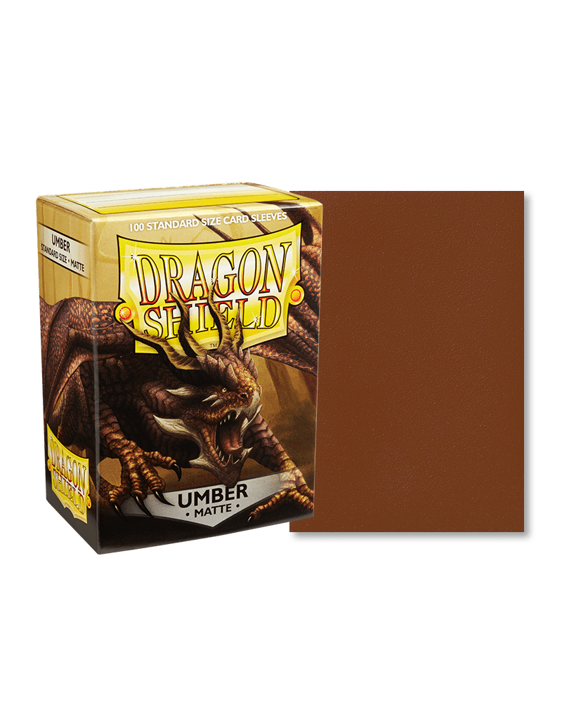 Dragon Shield Standard Sleeves Matte - Umber 100ct