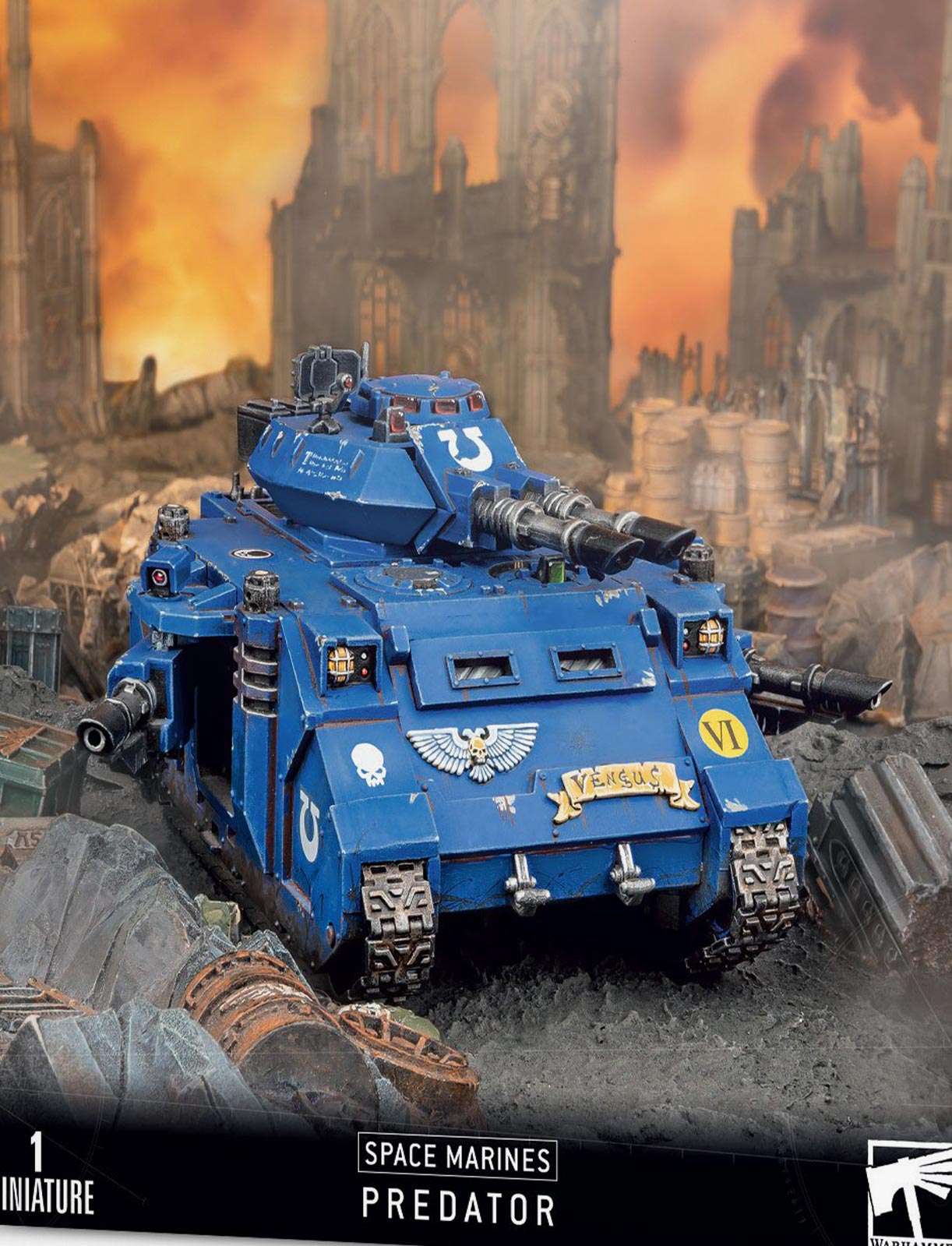 WS - Warhammer 40K - SPACE MARINES PREDATOR