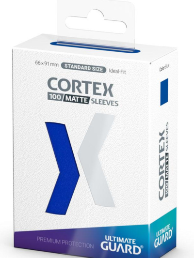 UG - Card Sleeves: Cortex Standard Size - Matte Blue (100 ct.)