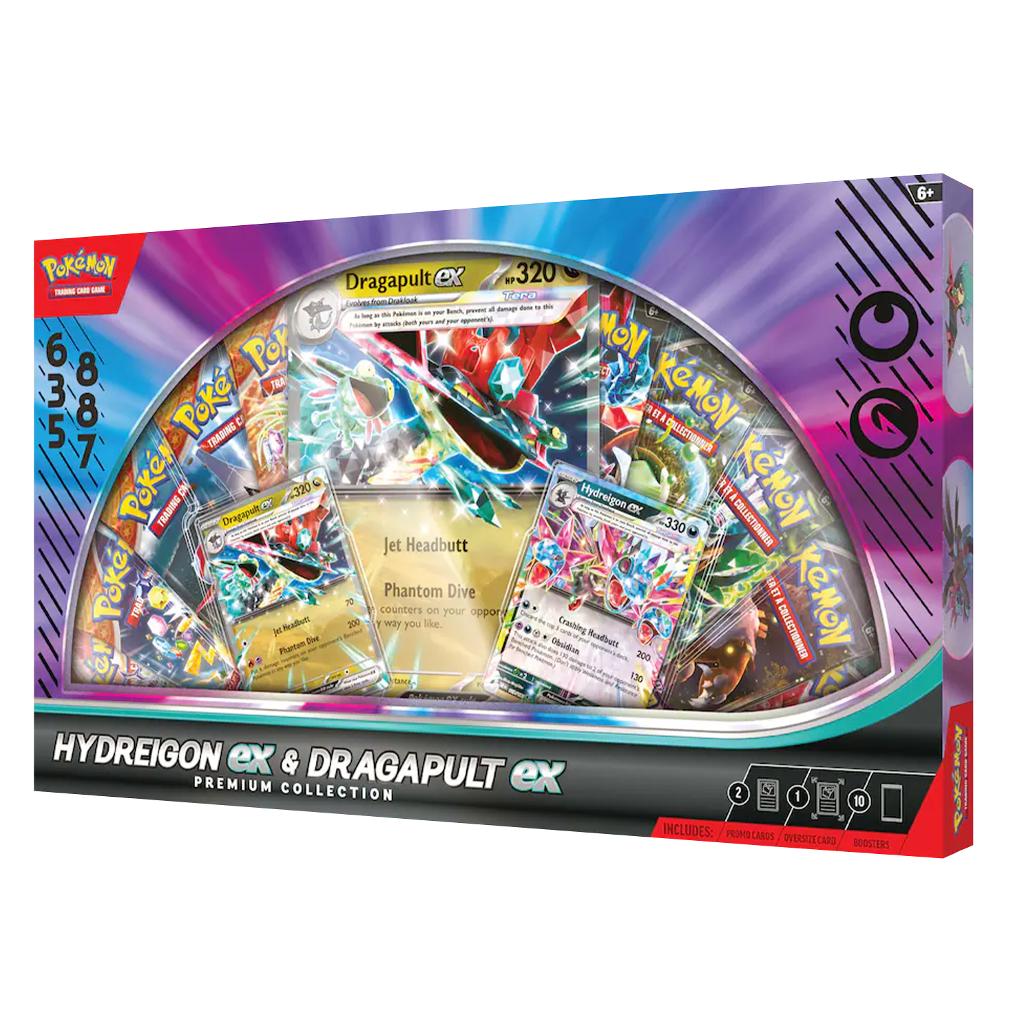 PKM - Pokemon TCG: Dragapult ex & Hydreigon ex Premium Collection - ENG