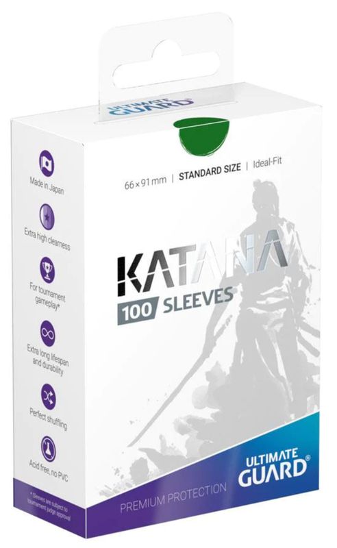 UG - Katana - Standard Sleeve - Green 100ct