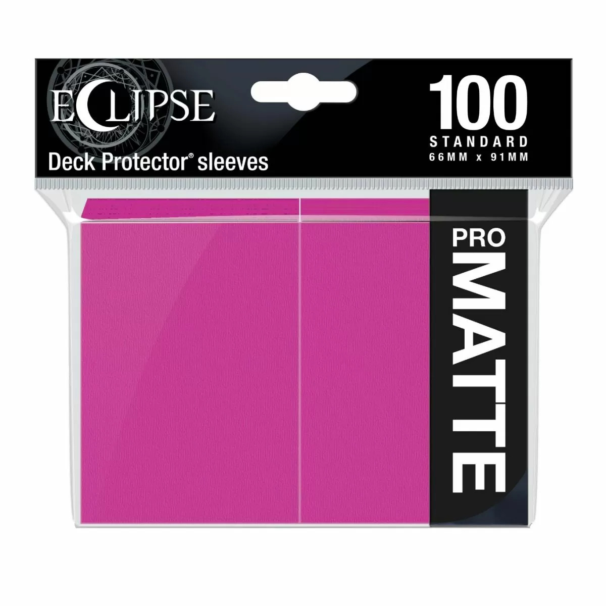 Ultra Pro Matte Eclipse Standard 100ct Hot Pink
