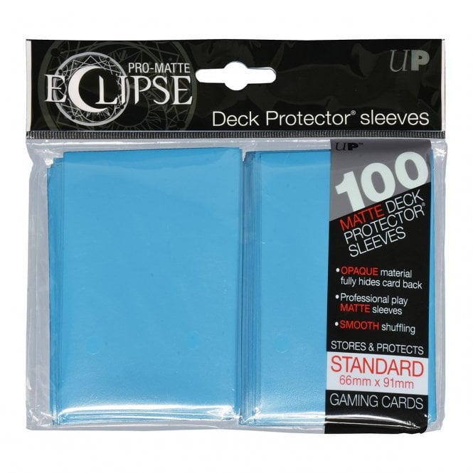 Ultra Pro Matte Eclipse Standard 100ct Sky Blue