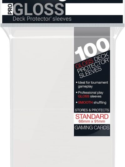 UP - Pro-Gloss - Deck protectors Sleeves - Transparent 100ct