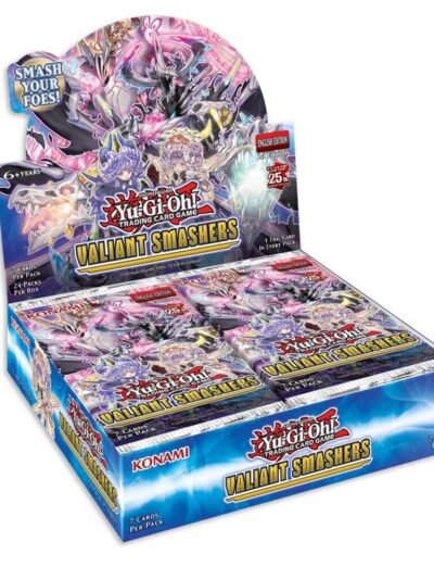 YGO - Yu-Gi-Oh! TCG 'Valiant Smashers': Booster BOX - EN