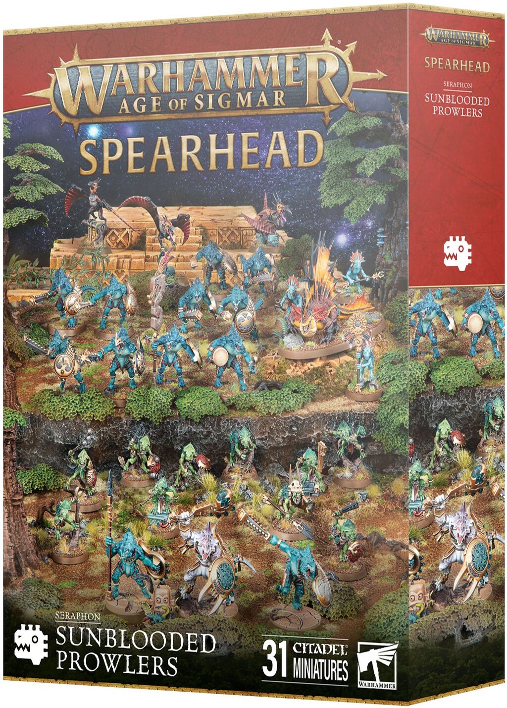 WS - EoS - SPEARHEAD: SERAPHON SUNBLOODED PROWLERS