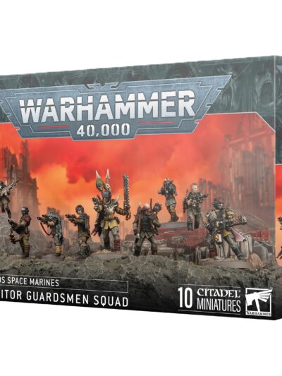 WS - Warhammer 40,000 - CHAOS S/MARINES: TRAITOR GUARDSMEN SQUAD