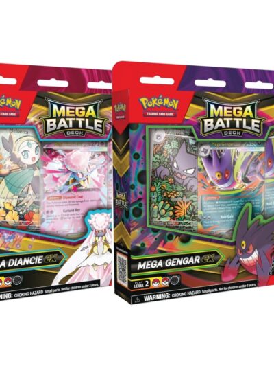 PKM - Pokémon TCG: Mega Battle Deck-Mega Gengar ex / Mega Diancie ex - ENG