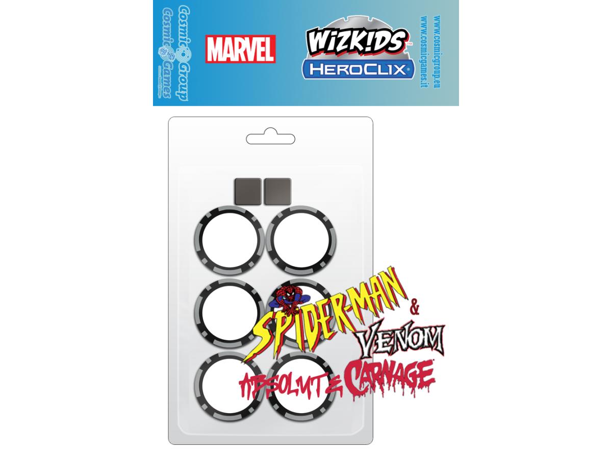 HC - Spider Man and Venom vs Maximun Carnage - Dice & Tokens