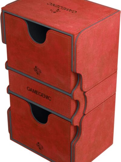 GameGenic - Stronghold Deck Box 200+ Red