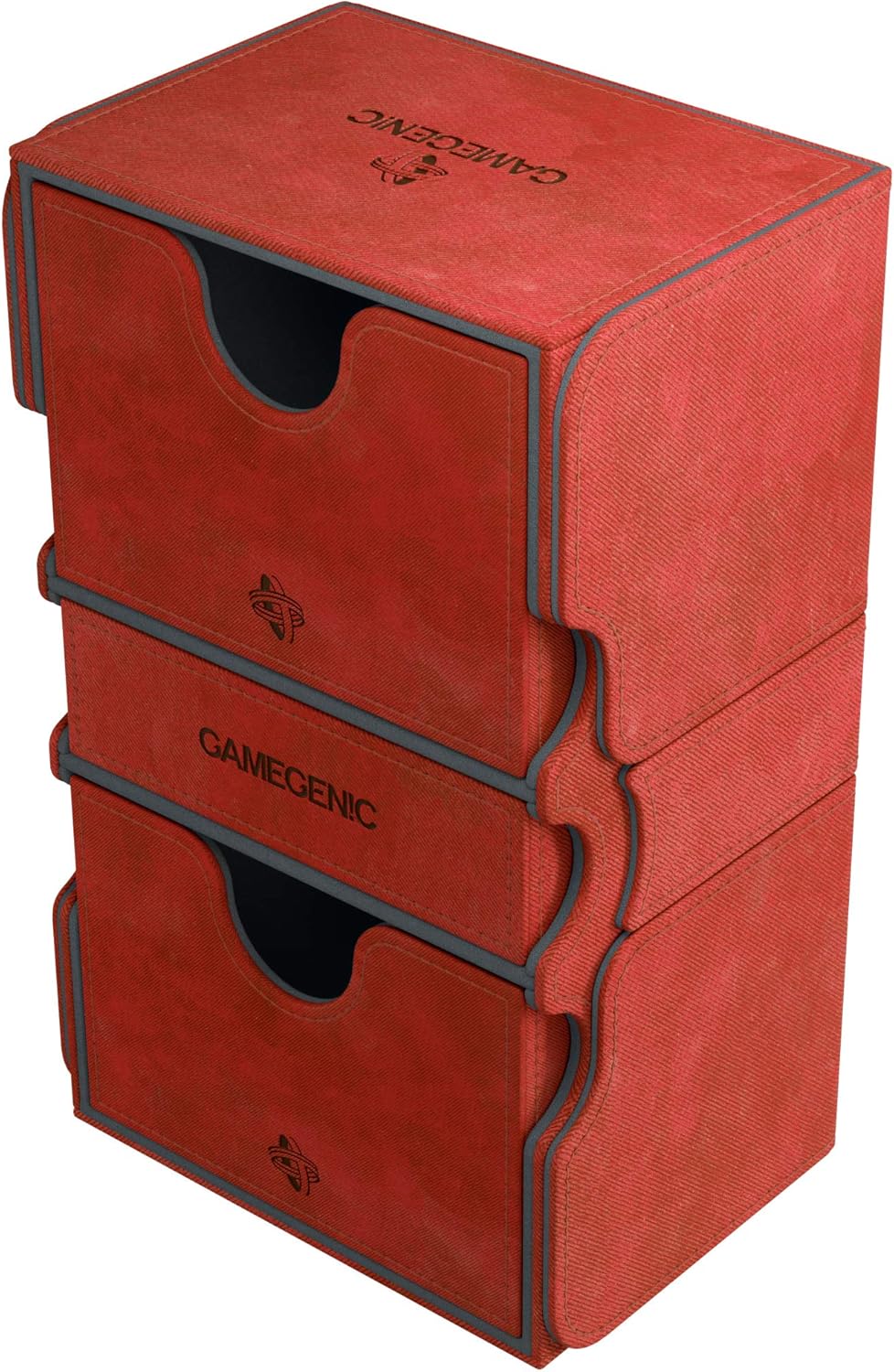 GameGenic - Stronghold Deck Box 200+ Red