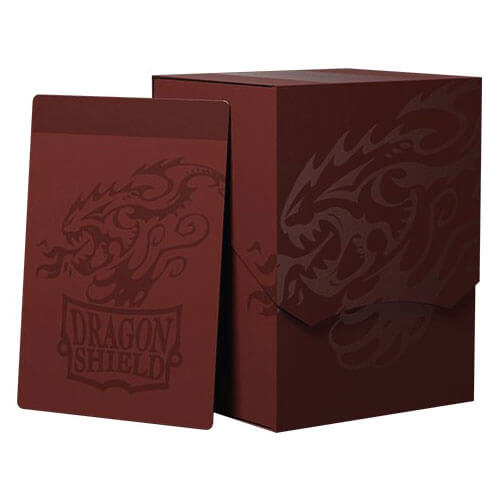 Dragon Shield: Deck Shell 100+ Blood Red