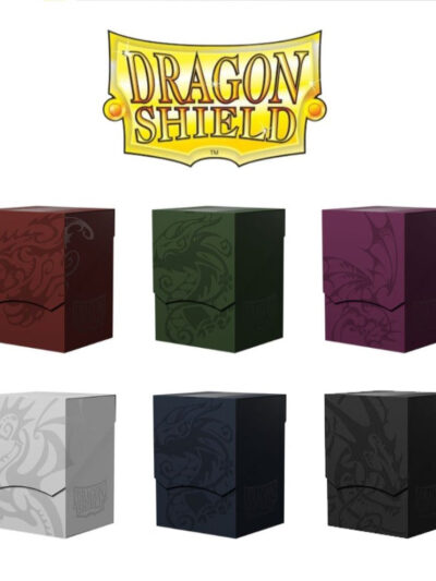 Dragon Shield: Deck Shell Revised - Ashen White/Black