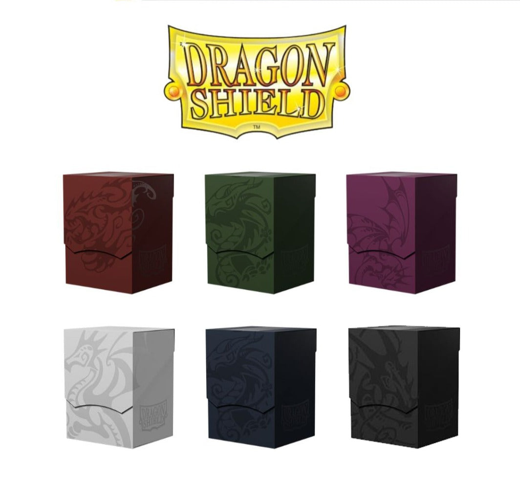 Dragon Shield: Deck Shell Revised - Ashen White/Black