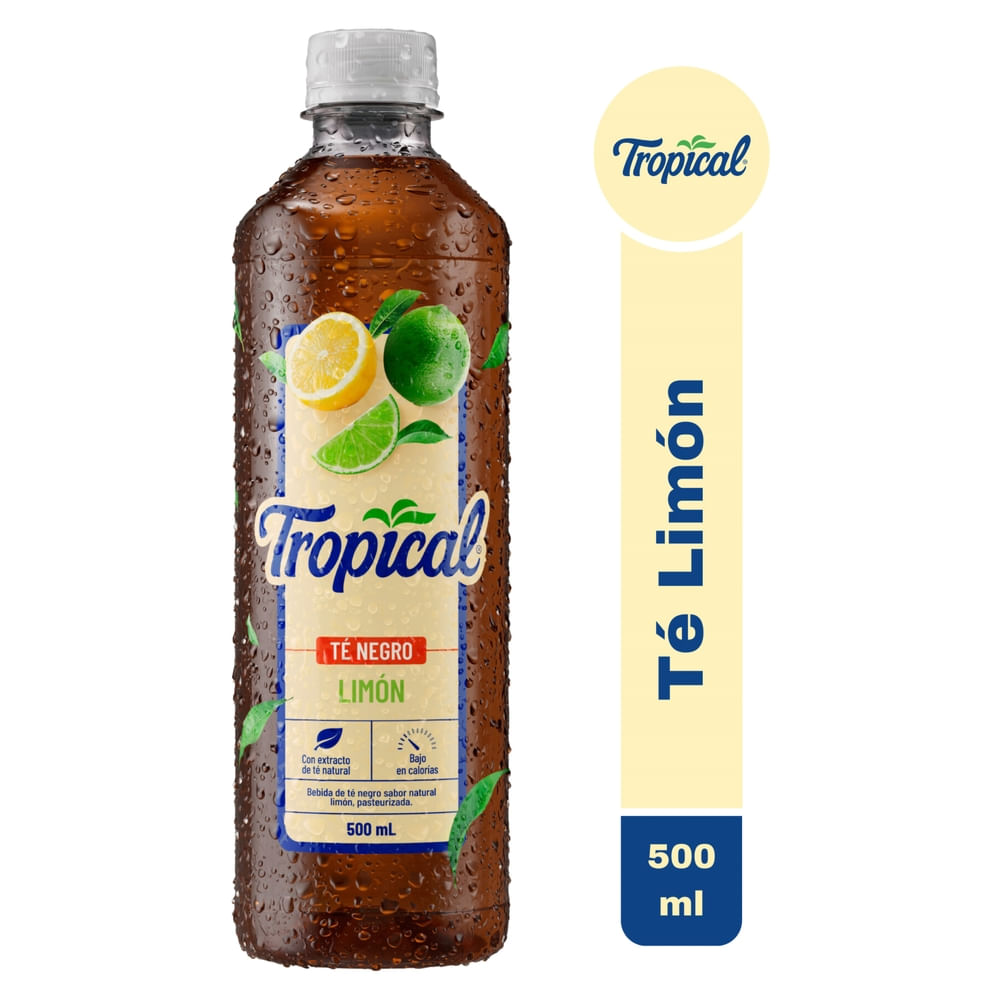 Food-Gaseosa: Tropical Tea Negro 500ml