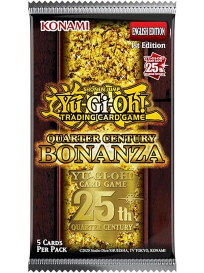 YGO - Yu-Gi-Oh! TCG "Quarter Century Bonanza" Booster PACK 24ct. - ENG