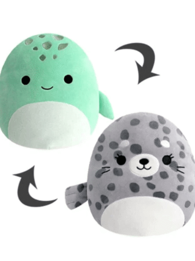 Peluche Squishmallows Doble Personaje/Reversible