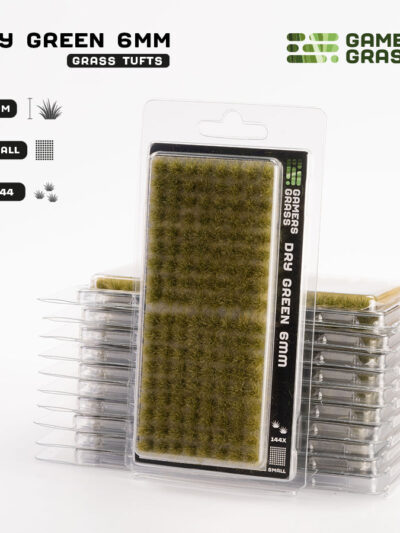 GG - Gamers Grass Tufts: Tufts - Dry Green 6mm - Small