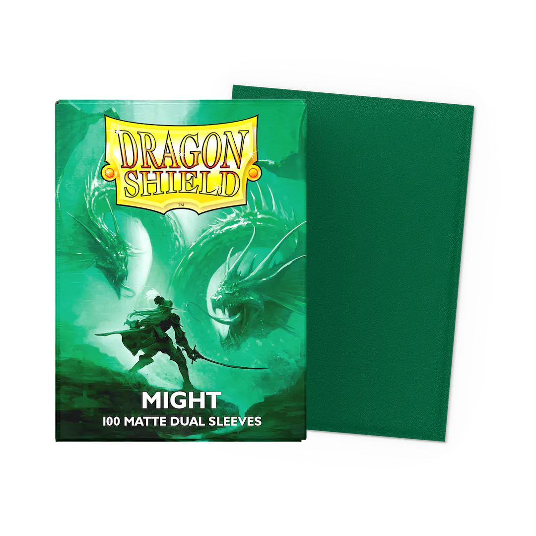 Dragon Shield Sleeves: Standard DUAL - Matte Might (100 ct.)