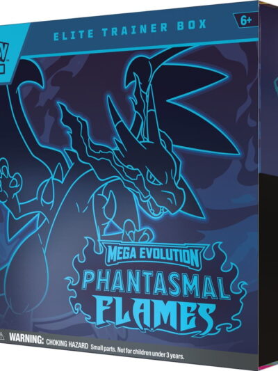 PKM - Pokémon TCG: Mega Evolution 2 - "Phantasmal Flames" Elite Trainer Box - ESP