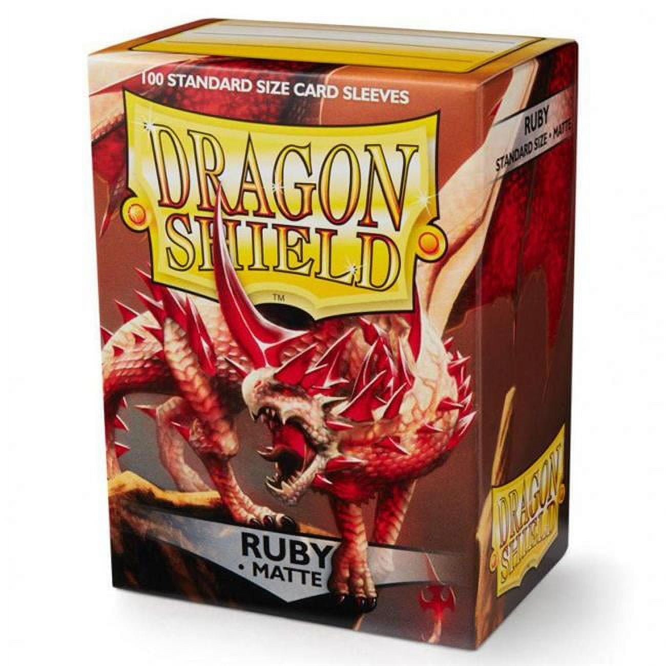 Dragon Shield Standard Sleeves Matte - Ruby 100ct