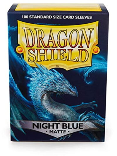 Dragon Shield - Standard Sleeves - Matte - Night Blue 100ct