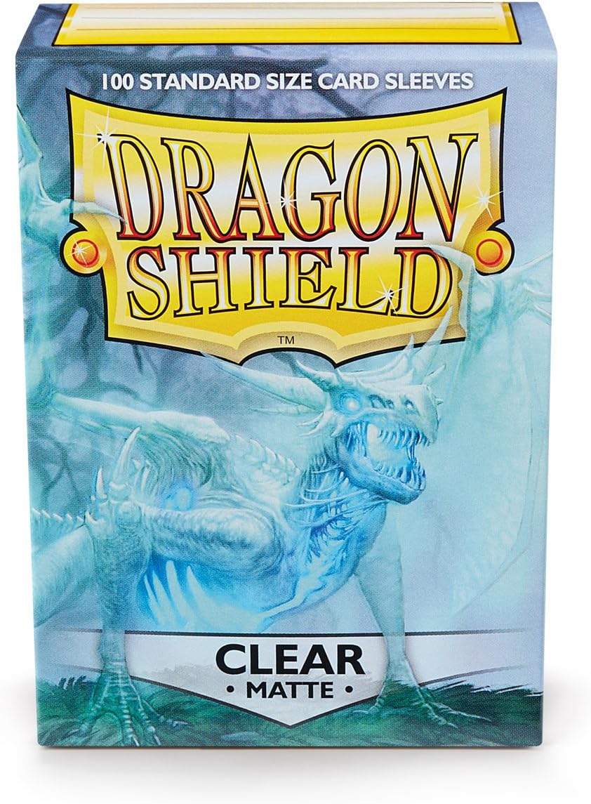 Dragon Shield Standard Sleeves Matte - Clear 100ct