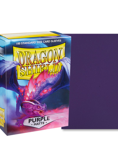 Dragon Shield Standard Sleeves Matte - Purple Neon Clare 100ct