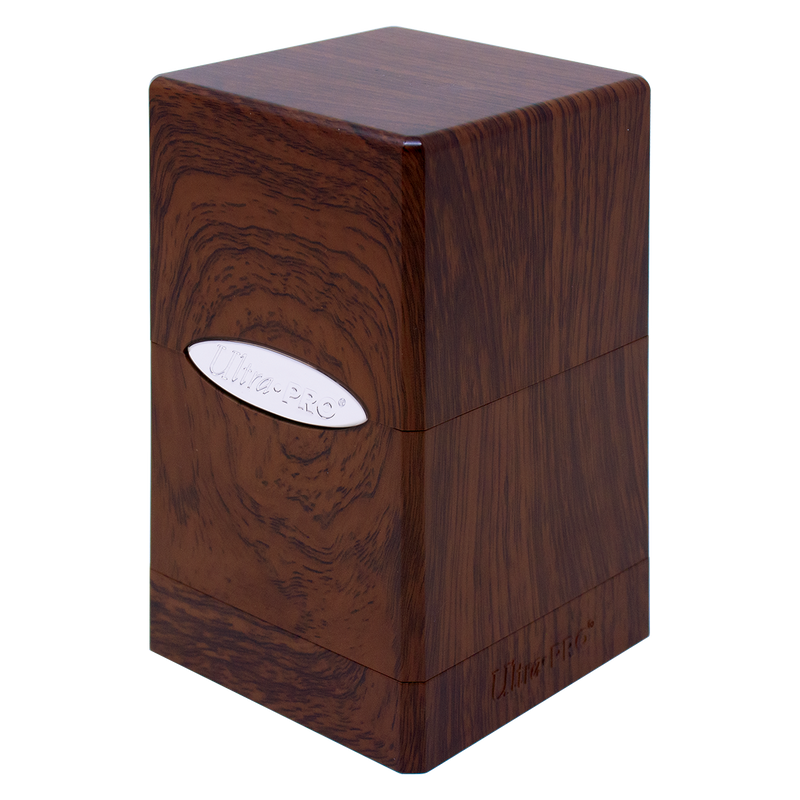 Ultra Pro Deckbox Satin Tower Forest Oak