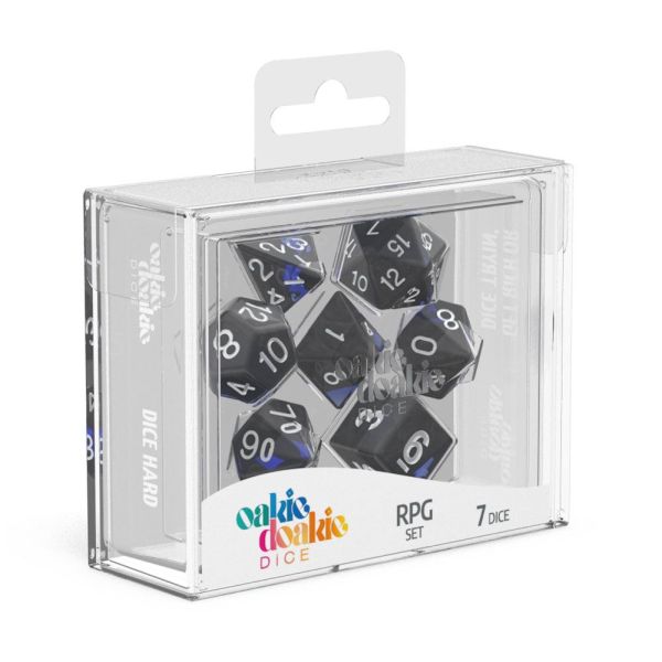 7-Die Set Gemidice: Sapphire