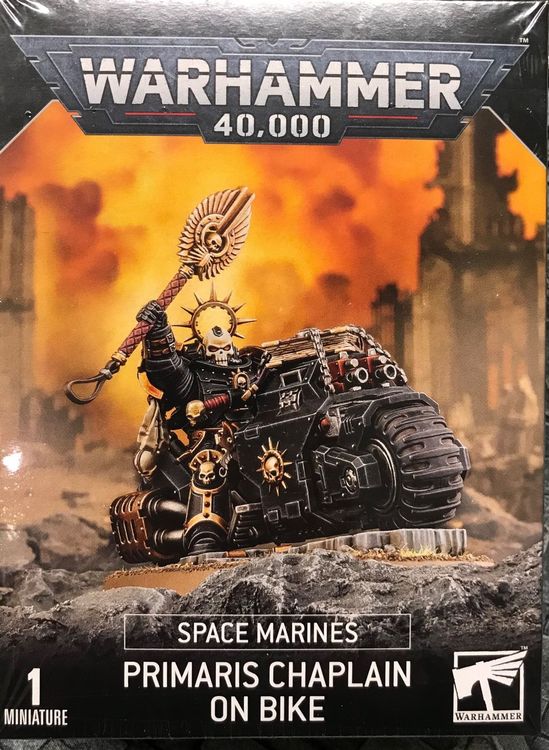 WS - SPACE MARINES: PRIMARIS CHAPLAIN ON BIKE