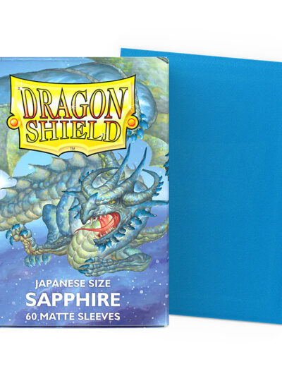 Dragon Shield Sleeves: Japanese - Matte Sapphire 'Turikos' (60)